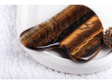 Kaplangözü Kalp Model Gua Sha Masaj Taşı